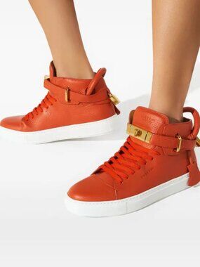 🇨🇦 Buscemi Leather High-top Sneakers